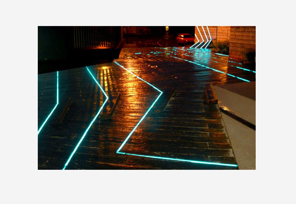 Trace Elements is a public installation art by multimedia artist Esther Rolinson
